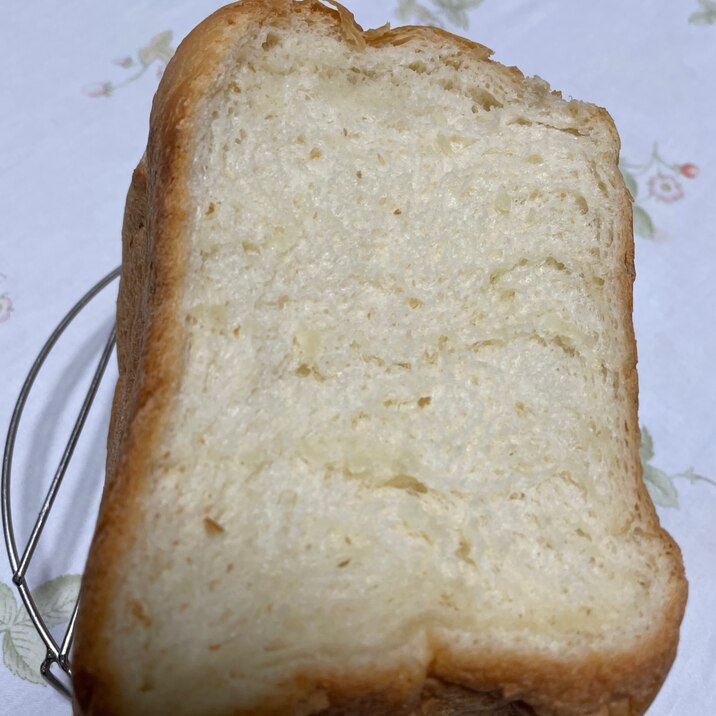 生クリームと豆乳で食パン